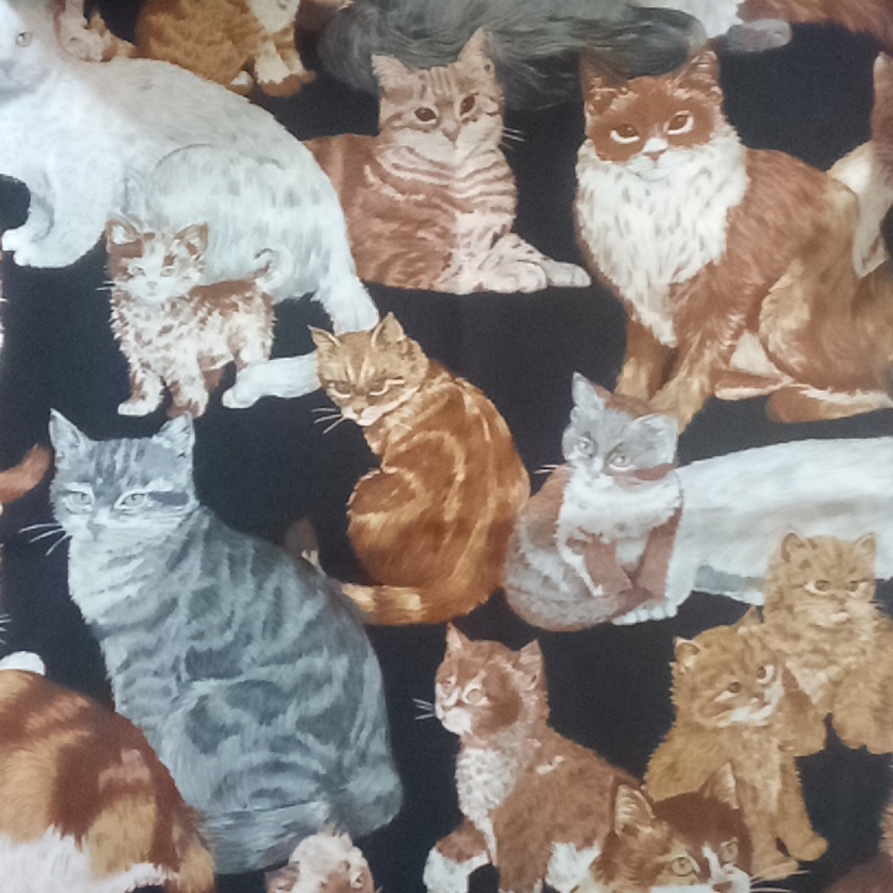 The Cats Meow Fabric